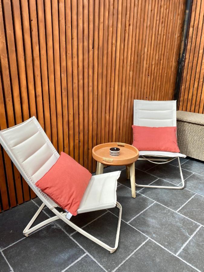 Superbe Logement Pres De Bruxelles Avec Spa Prive Luaran gambar